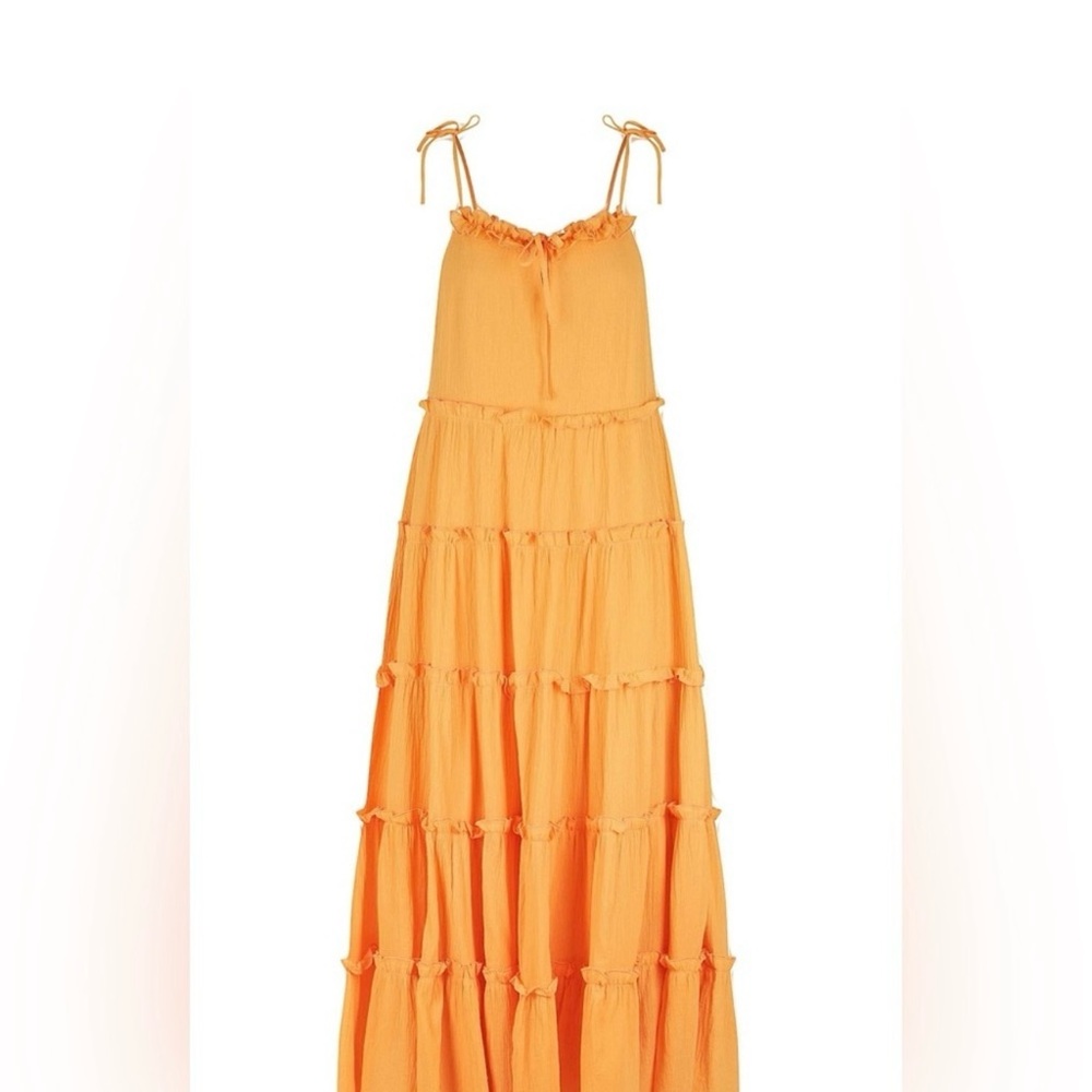 Charlie Holiday Senorita Maxi Dress | Vibrant Orange Maxi Dress